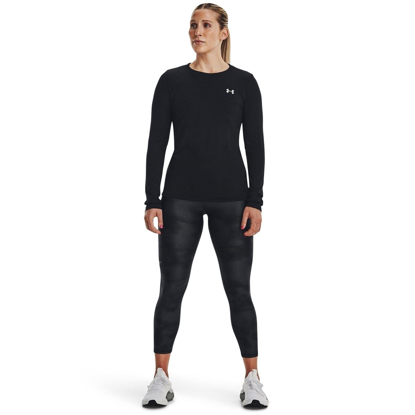 Under Armour Womens Armour Aop Ankle Leggings