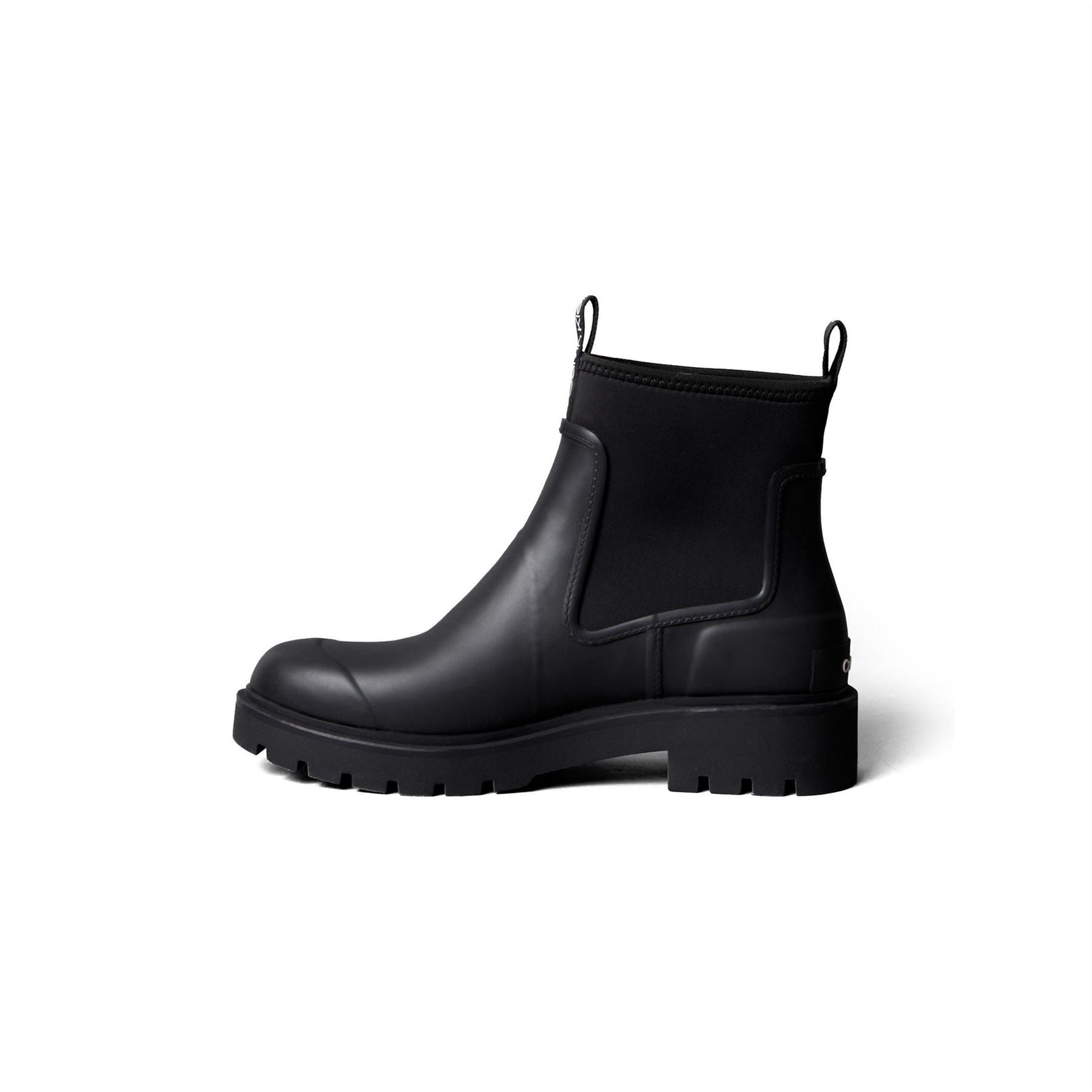 Calvin Klein Chelsea Boots with Lug Sole Flats