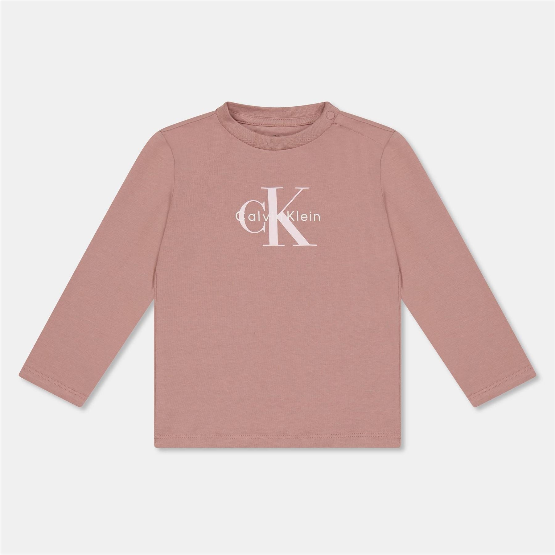Calvin Klein Jeans Kids Monogram Long Sleeve T-Shirt