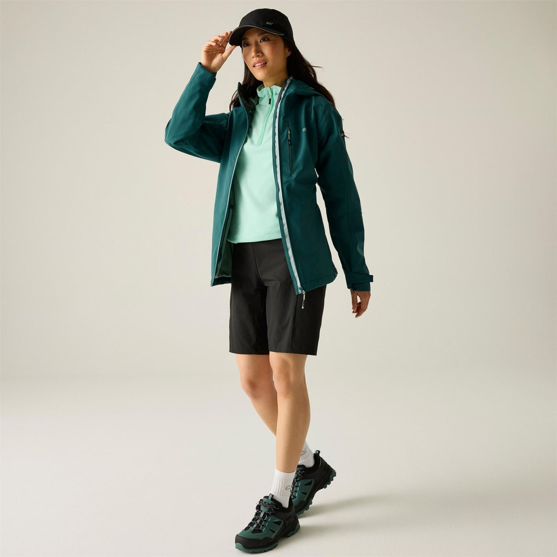 Regatta Birchdale II Waterproof Hooded Long Sleeve Jacket