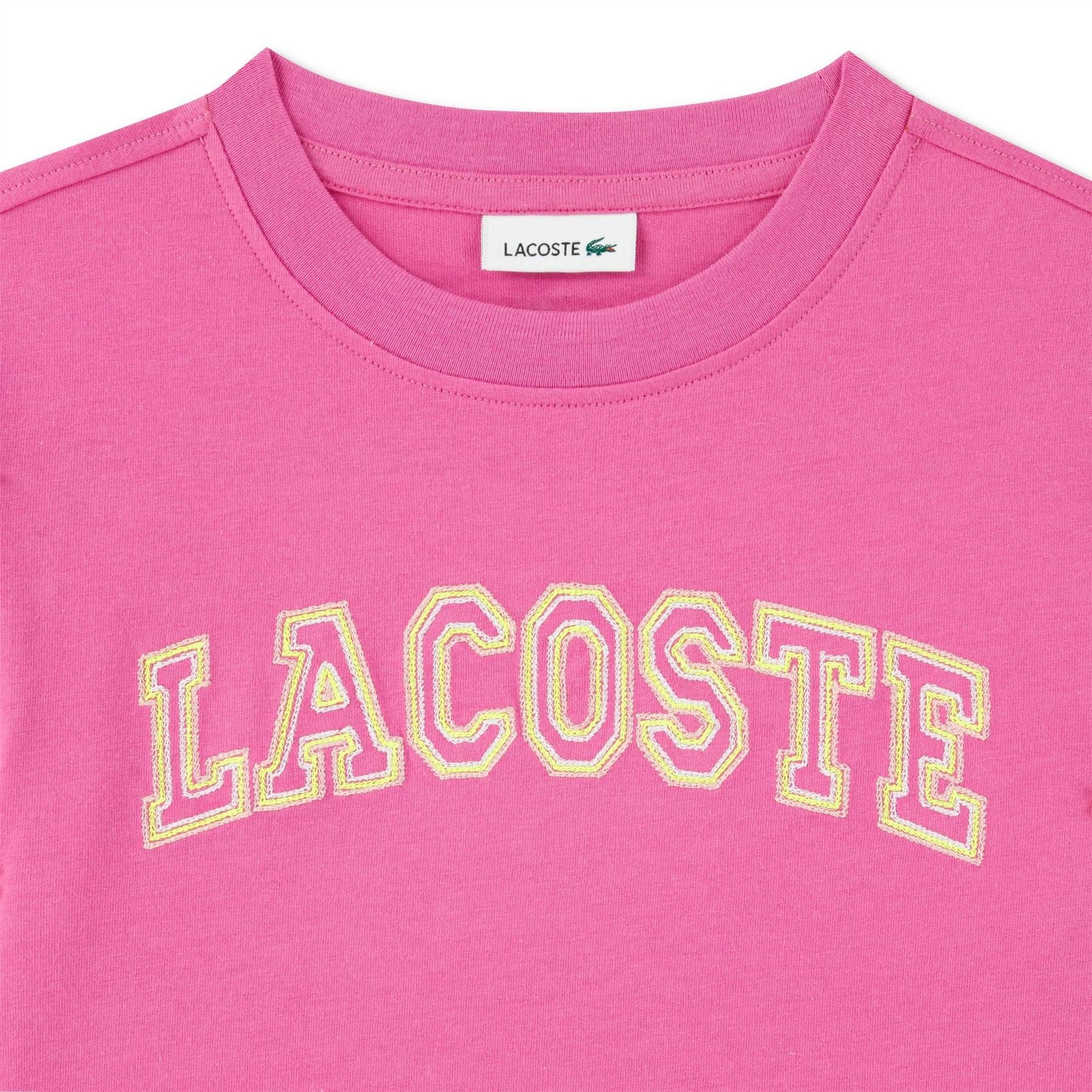 Lacoste Embroid Tee Jn62
