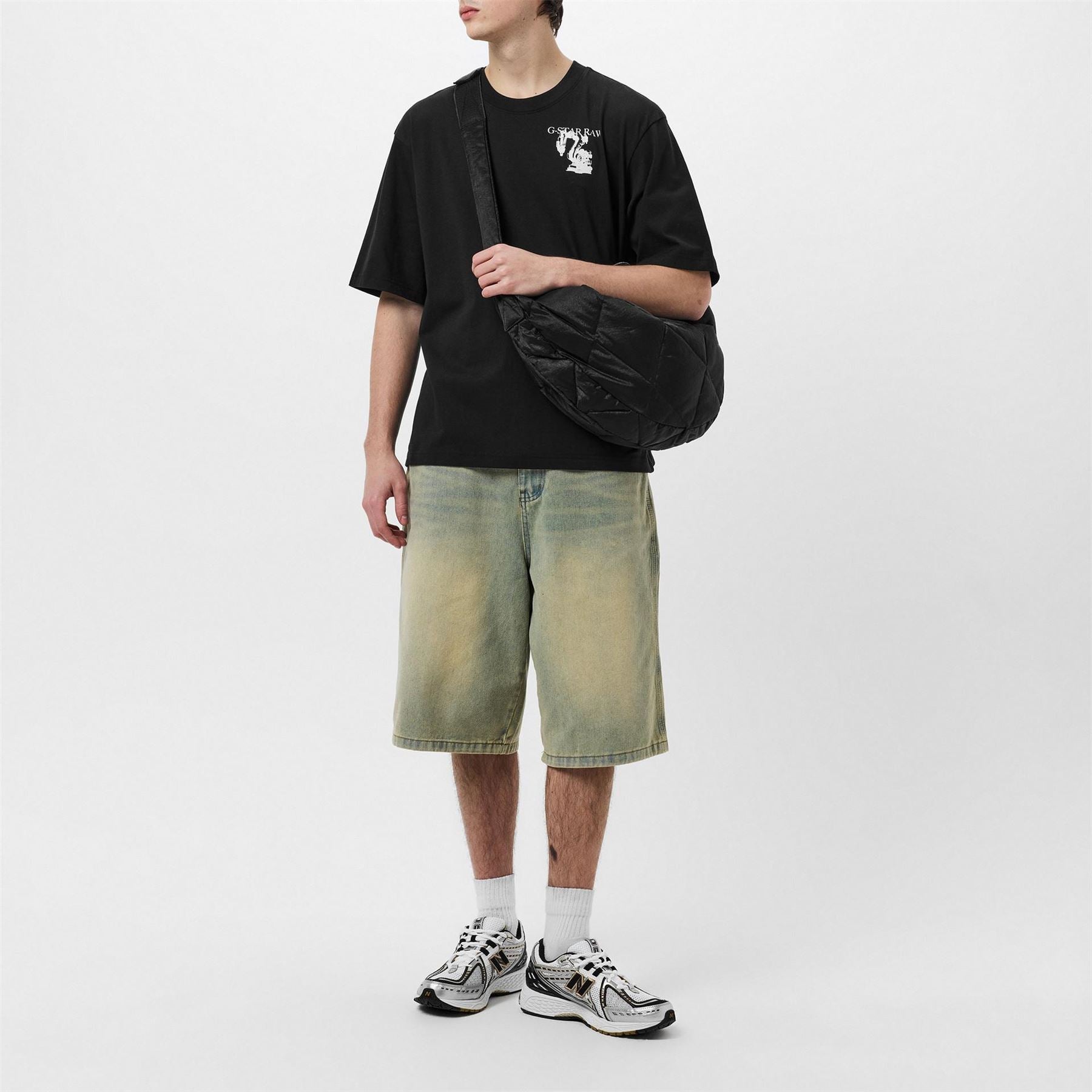 G Star Industrial Regular Fit Crew Neck T-Shirt