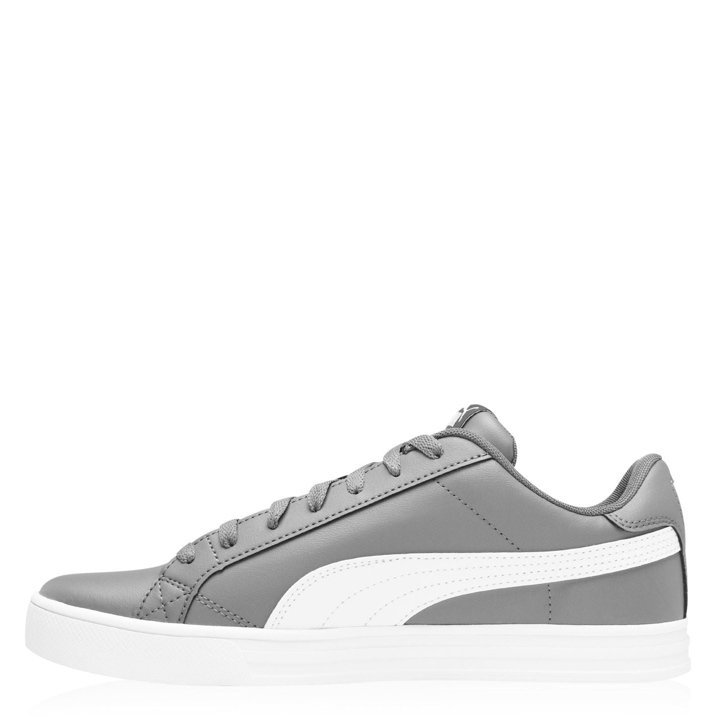 Puma Mens Smash Vulcan 3 Low Trainers