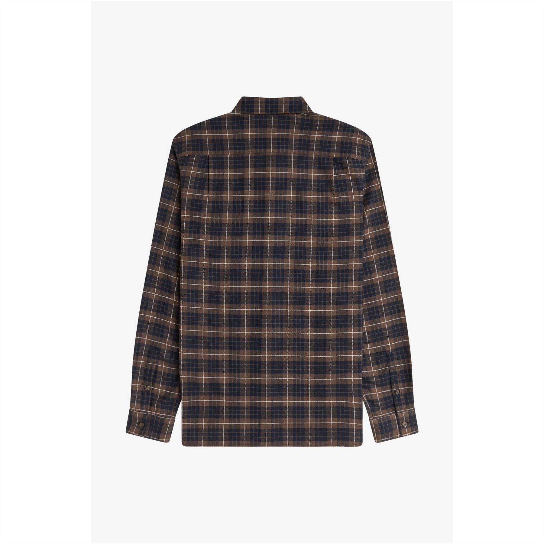 Fred Perry Tartan Long Sleeve Shirt
