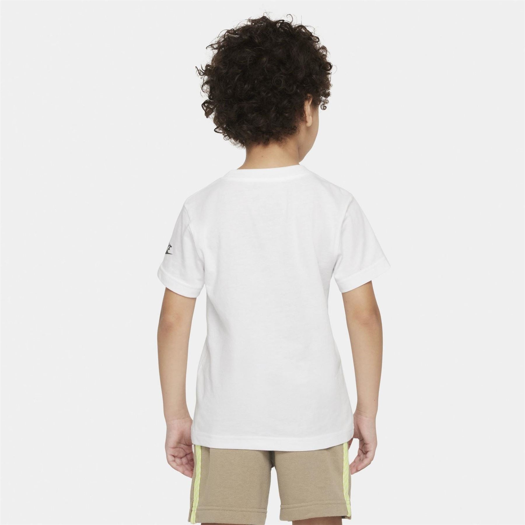 Nike Regular Fit Lettering Crew Neck T-Shirt