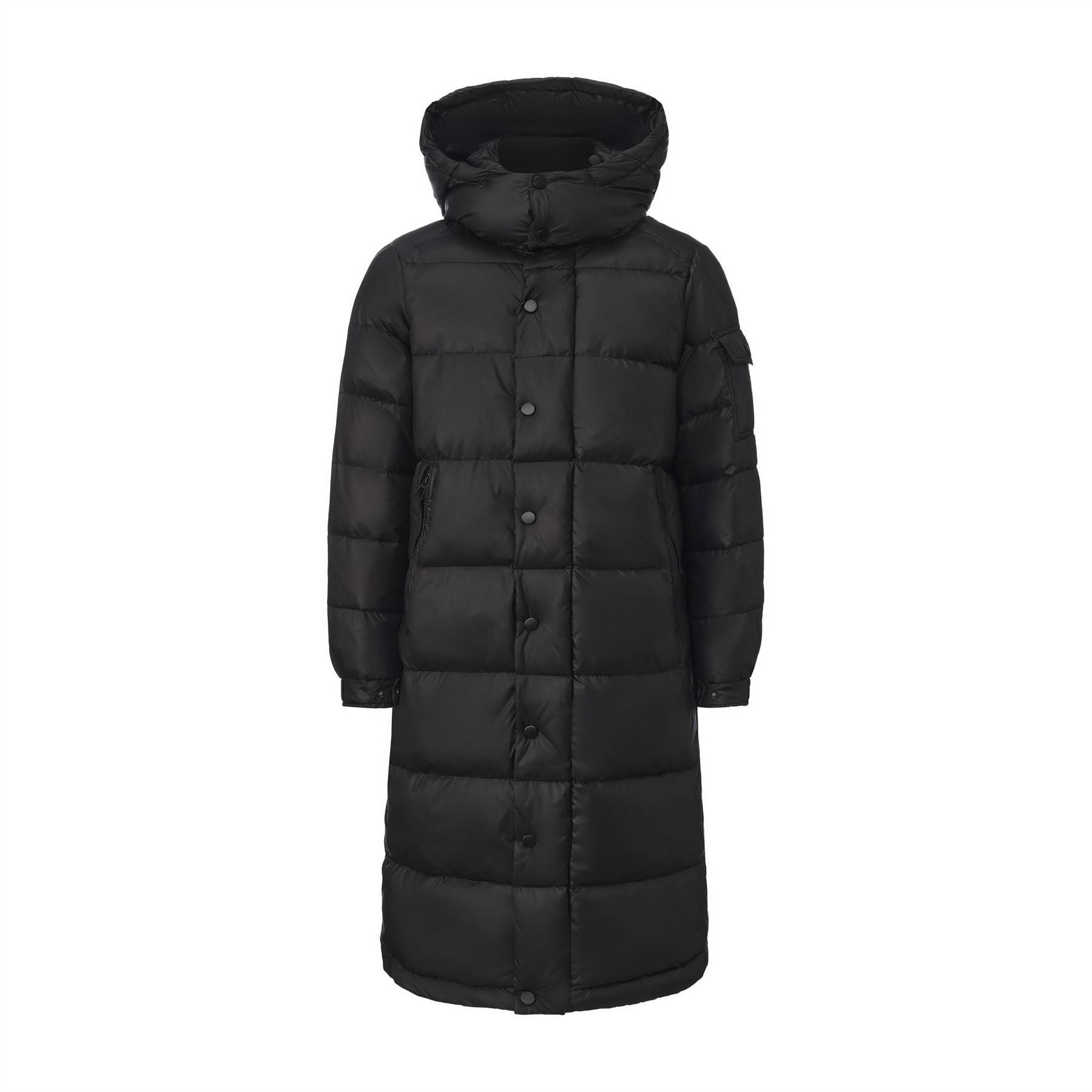 Firetrap Duck Down Knee Length Hooded Down Jacket