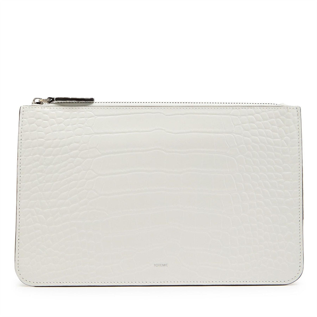 Toteme Croco Embossed Clutc