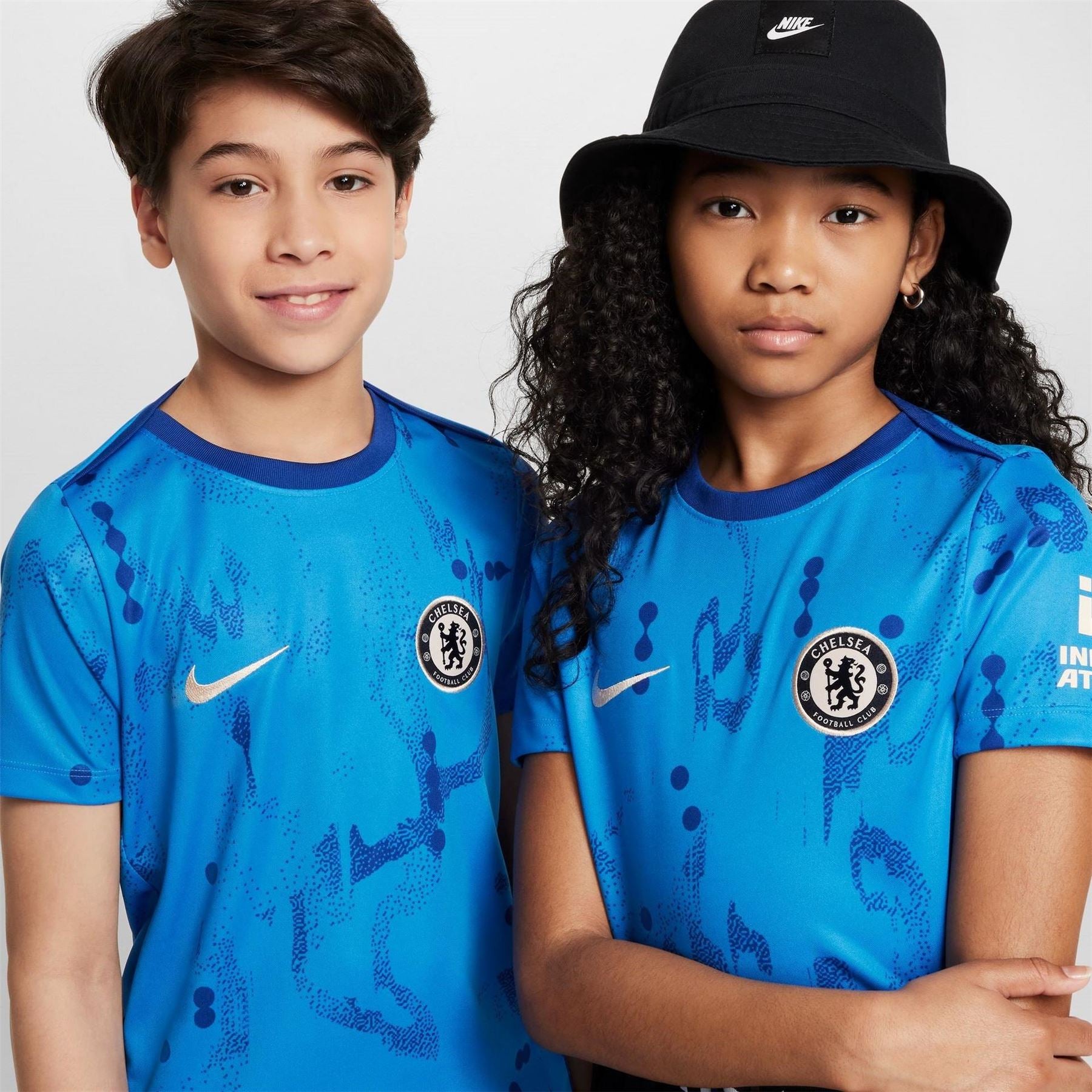 Nike Chelsea Home Pre Match Shirt 2024 2025 Juniors