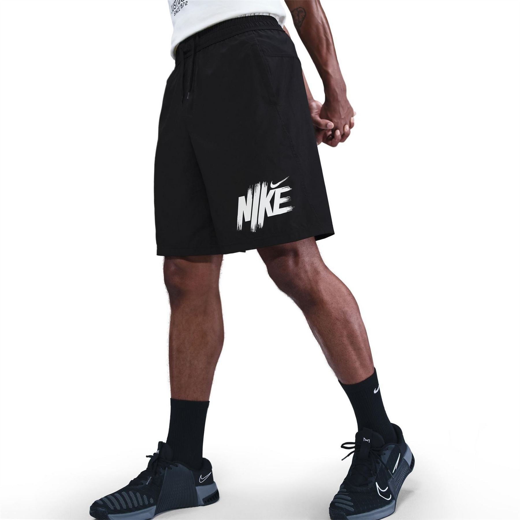 Nike DF Form Wordmark Fitness Shorts