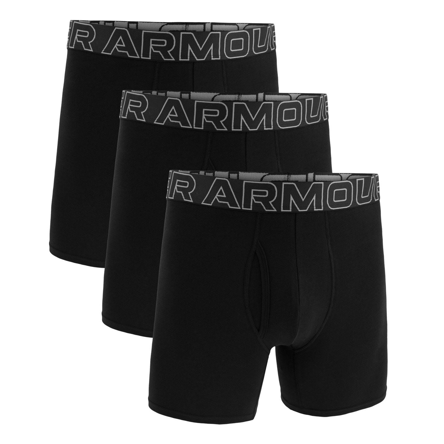Under Armour Cotton 3 Pack Boxer Brief