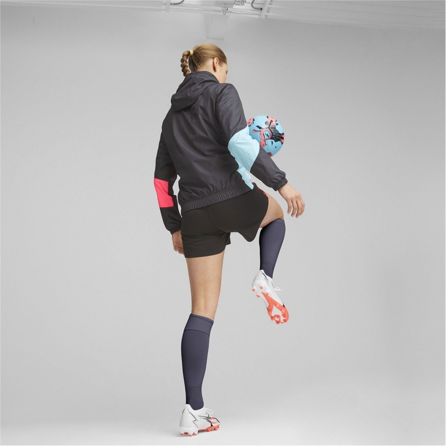 Puma Womens Mcfc Prematch Woven Anthem Jacket W Tracksuit Top