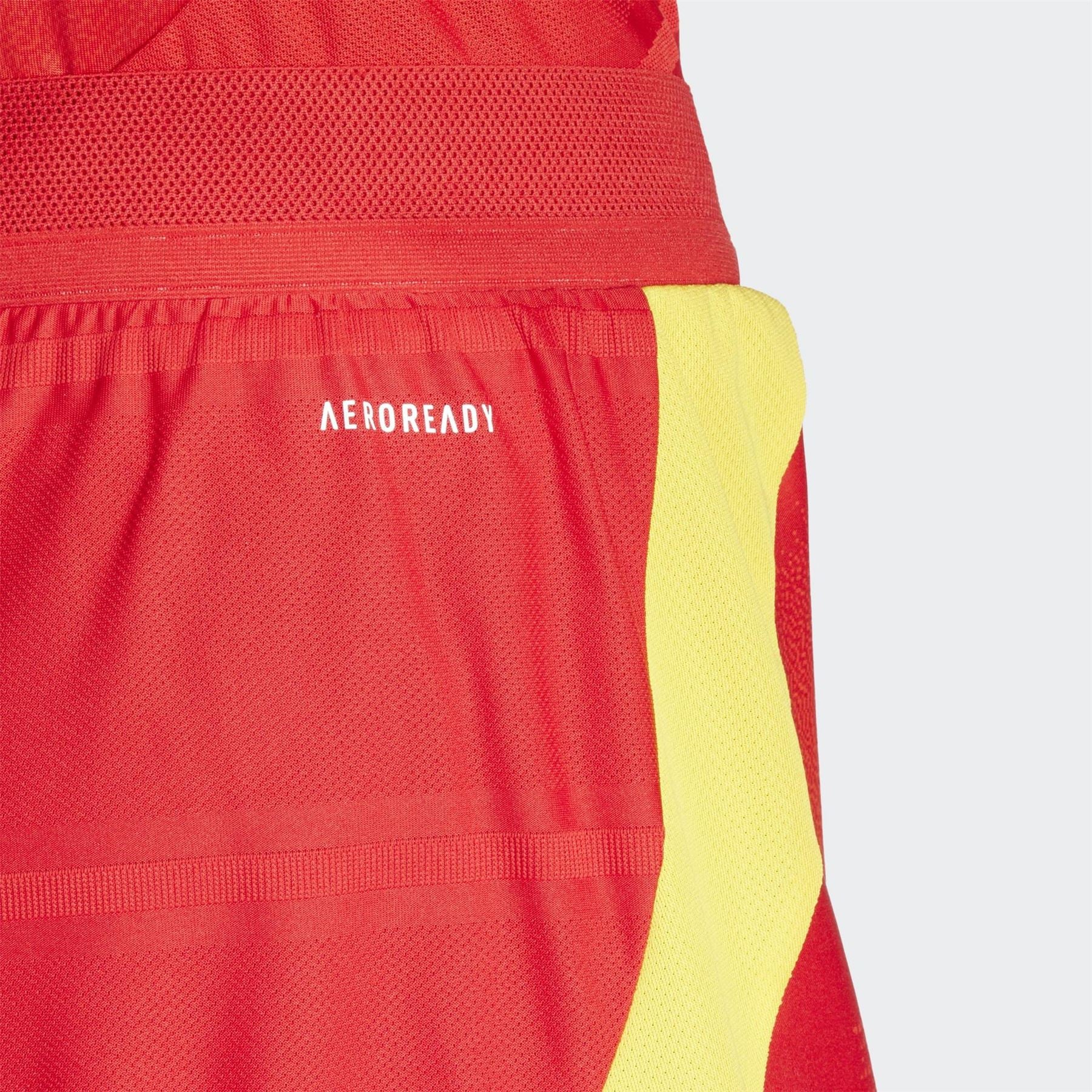 adidas Color Block Straight Leg Soccer Bermuda Shorts