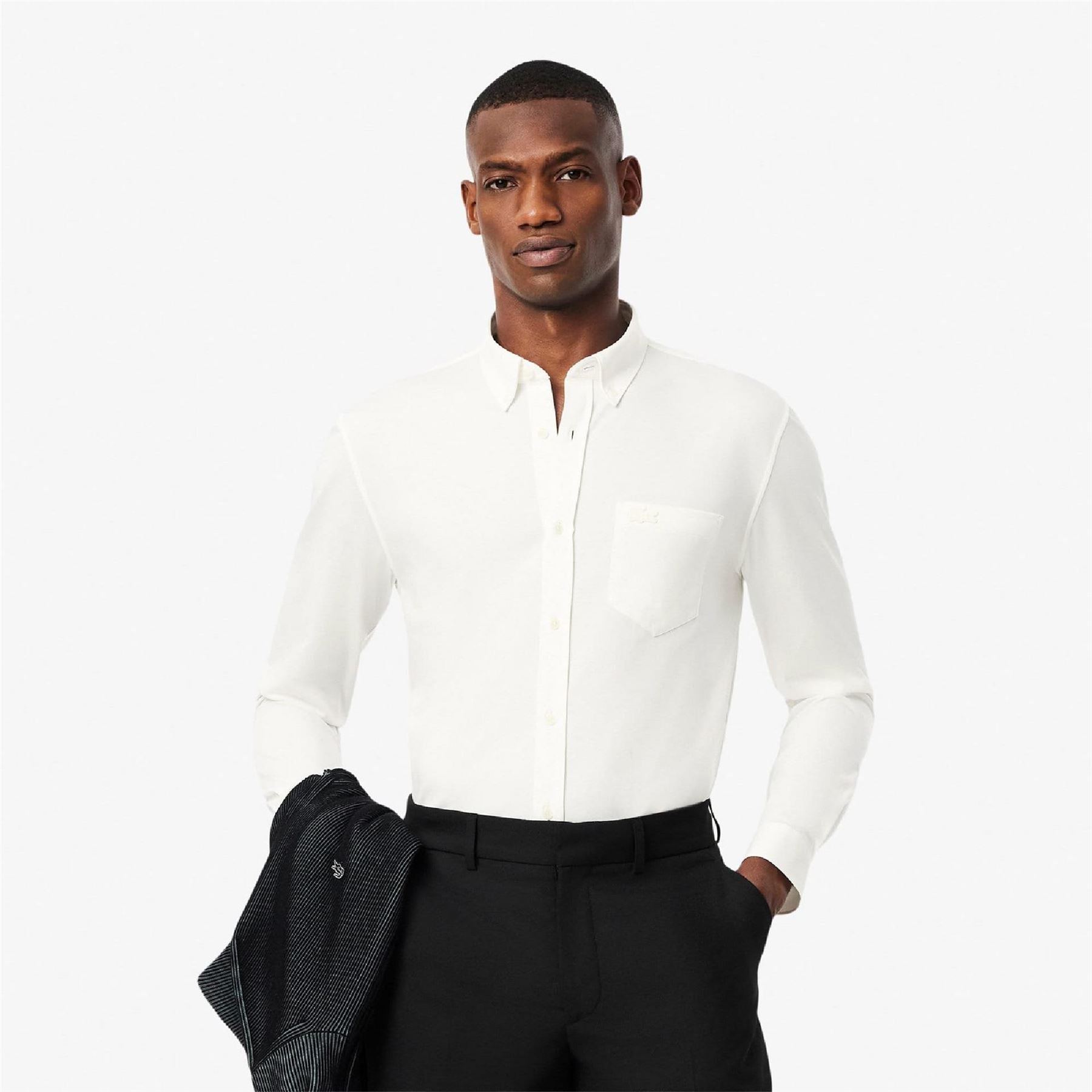 Lacoste Regular Fit Cotton Jersey Shirt