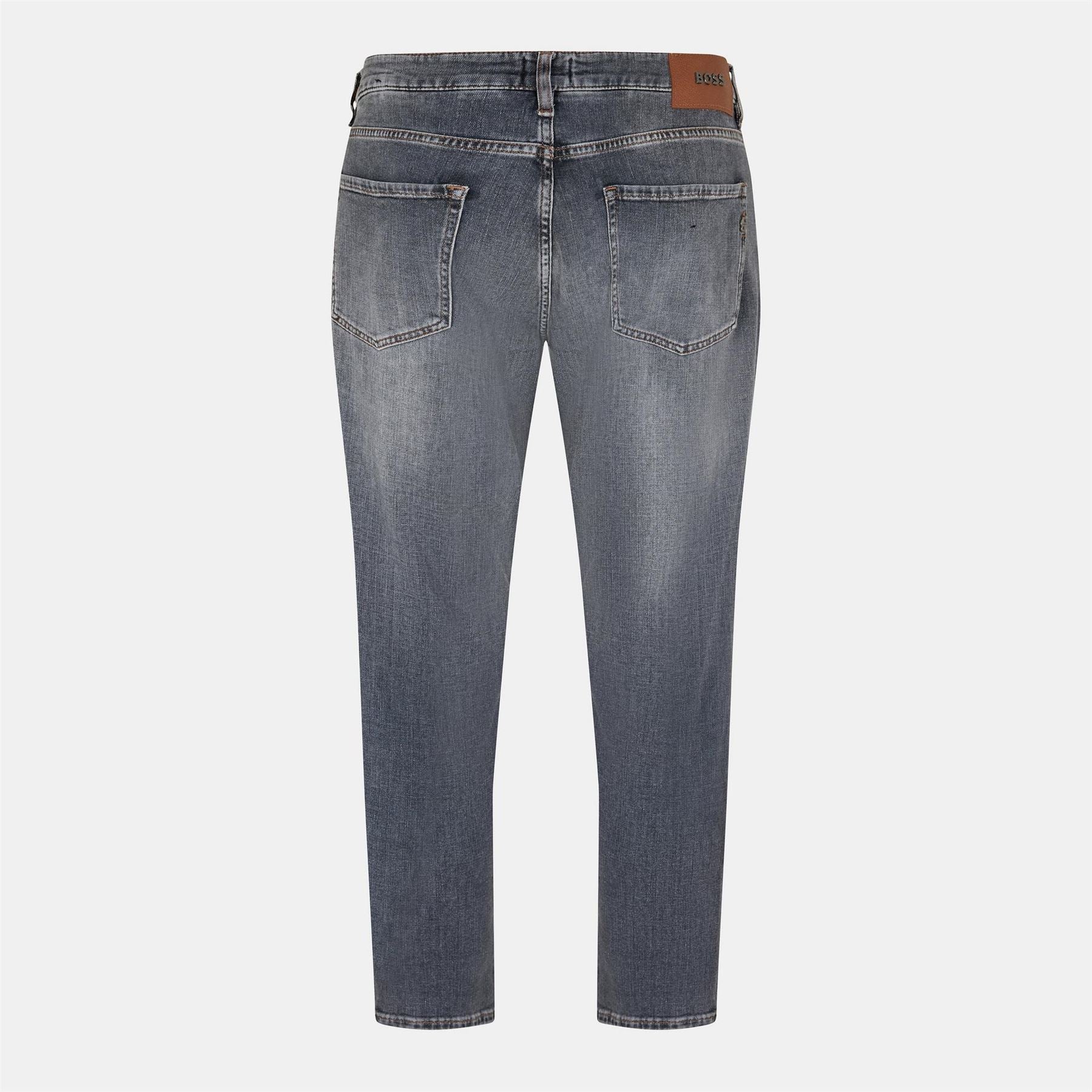 Boss Mid Rise Slim Fit Five Pocket Jeans