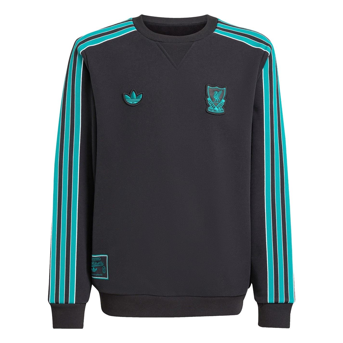 adidas Liverpool Terrace Icons Sweatshirt Juniors
