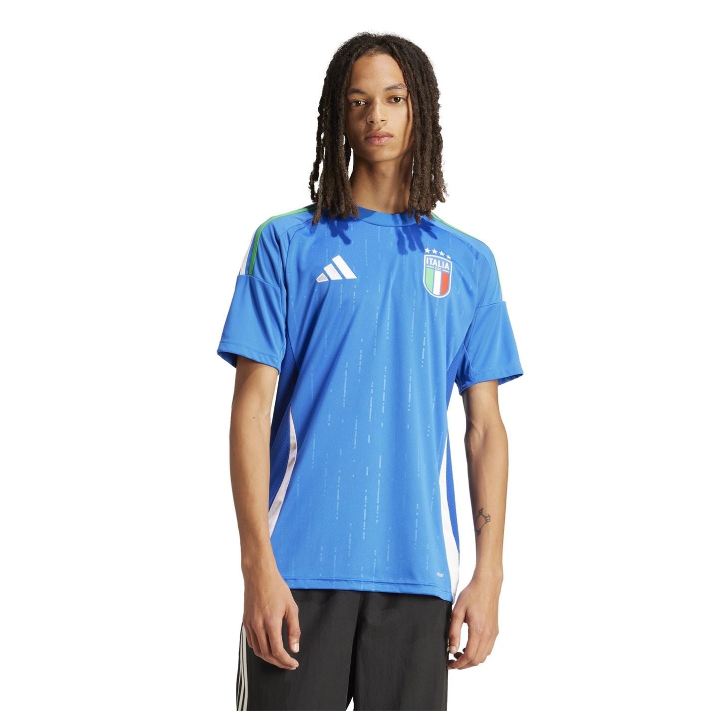 adidas Mens Italy Home Shirt 2024