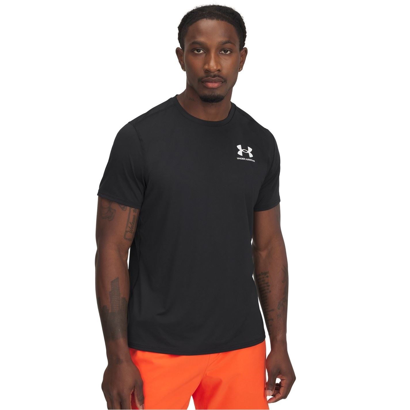 Under Armour HeatGear Armour Fitted Short Sleeve Training Top Mens