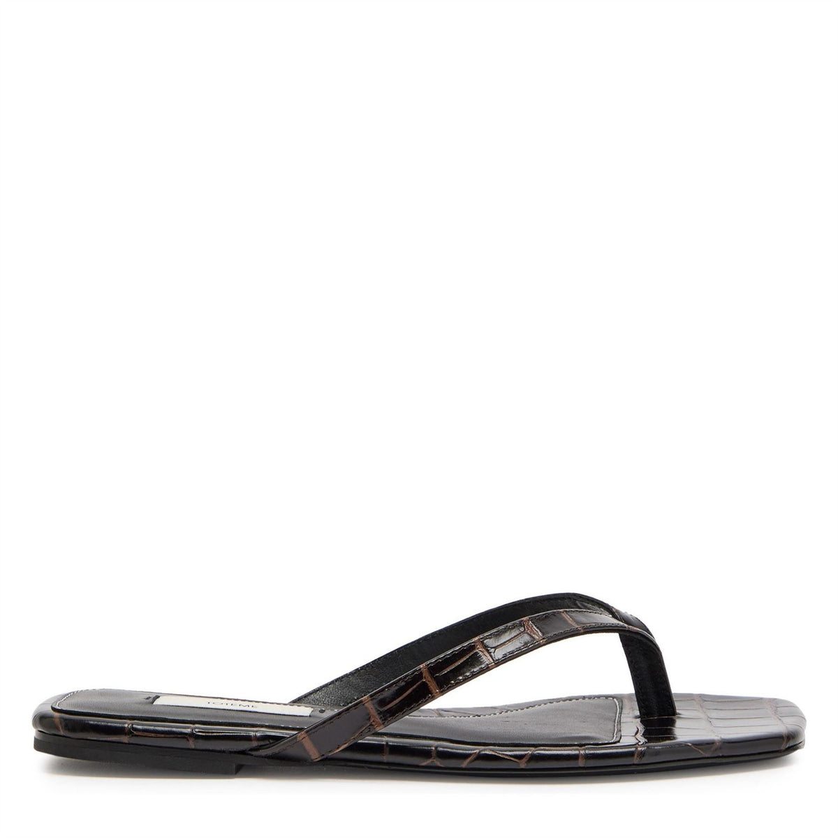Toteme Embossed Flip Flops