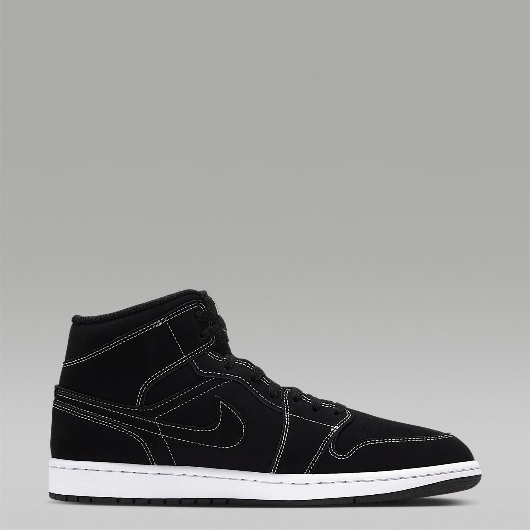 Air Jordan 1 Mid Leather High Top Trainers