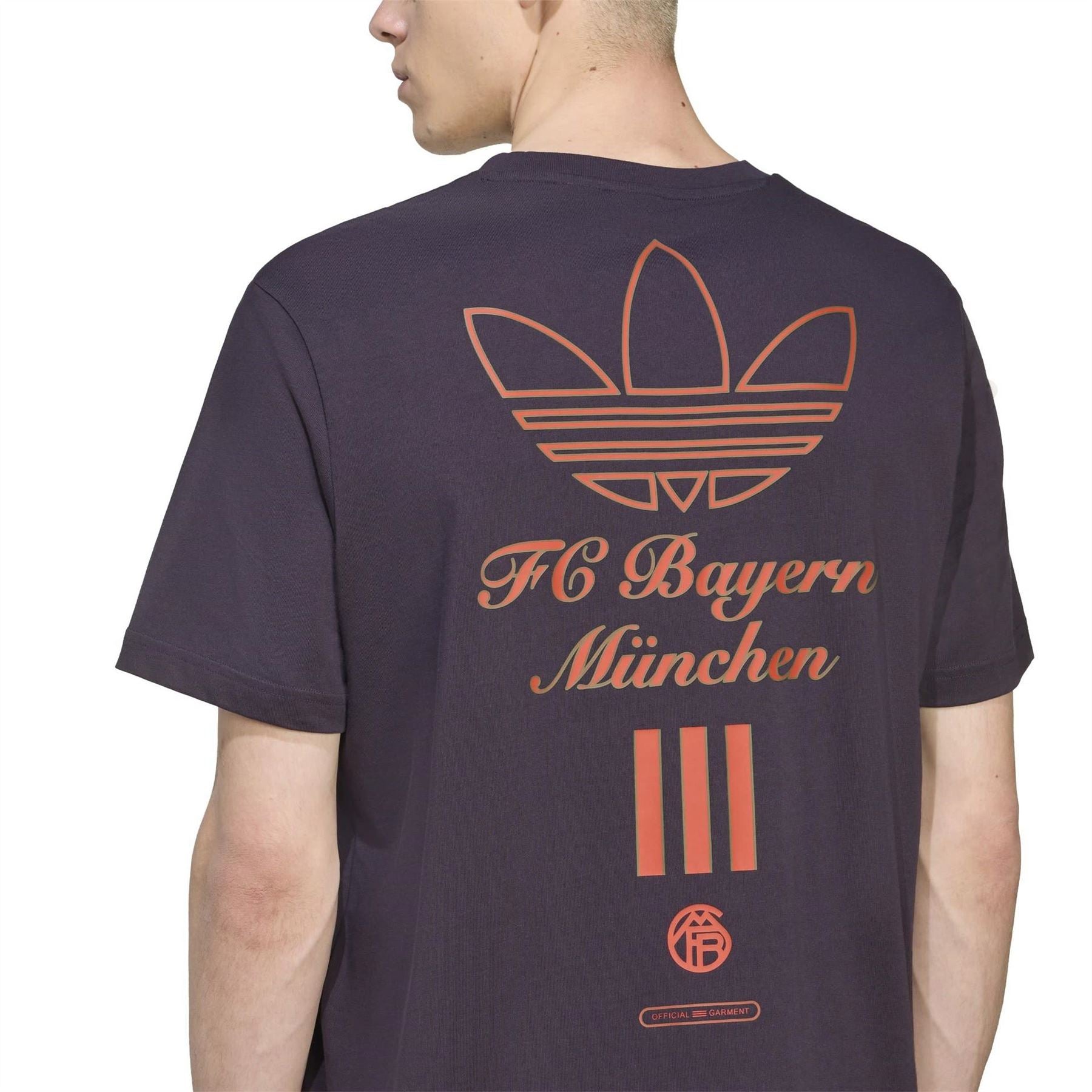 adidas Mens Bayern Icons Graphic T-Shirt