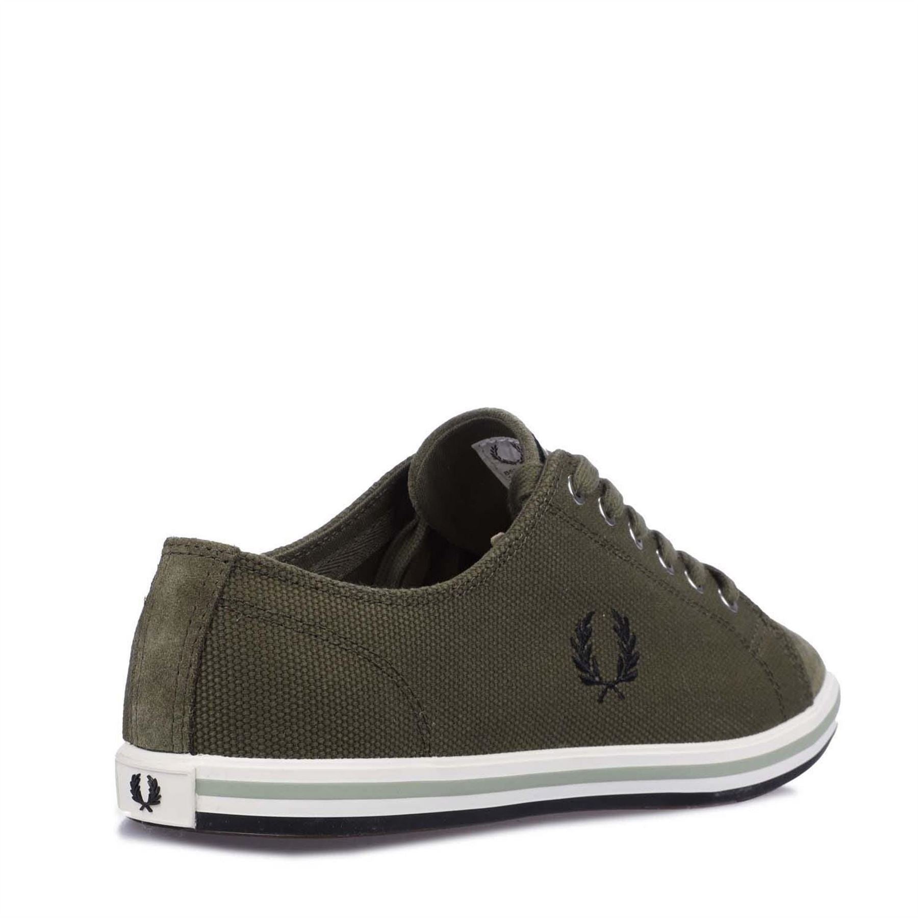 Fred Perry Canvasas Suede Trainers