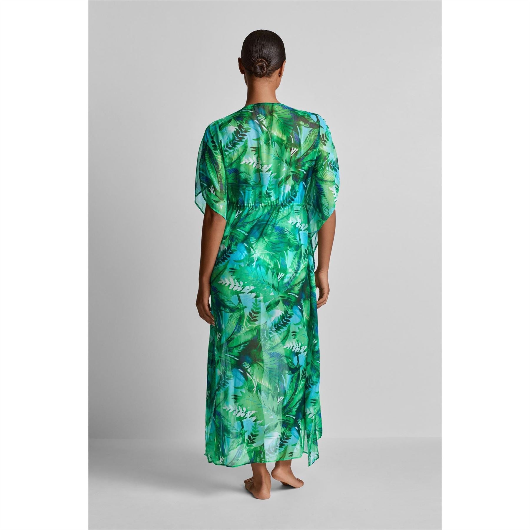 Lauren by Ralph Lauren Kaftan V-Neck Maxi Dress