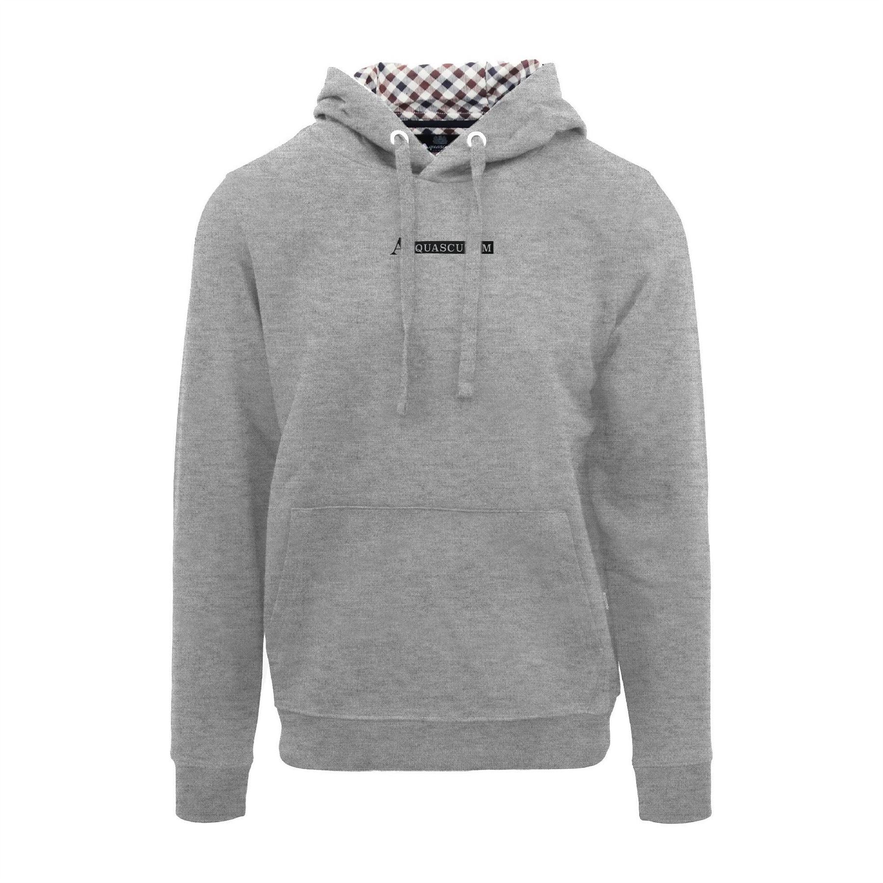 Aquascutum Hooded Neck Lacoste Lettering Sweatshirt
