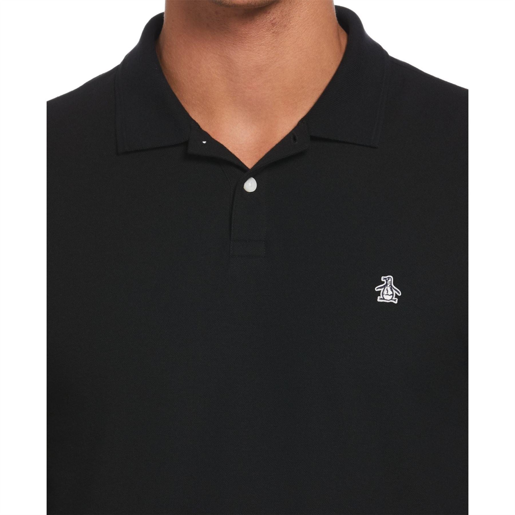 Original Penguin Long Sleeve Regular Fit Polo Shirt