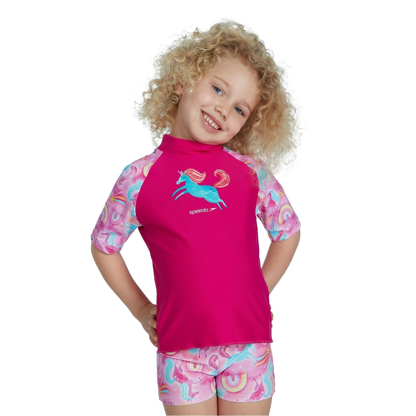 Speedo Short Sleeve Performance Gym Top