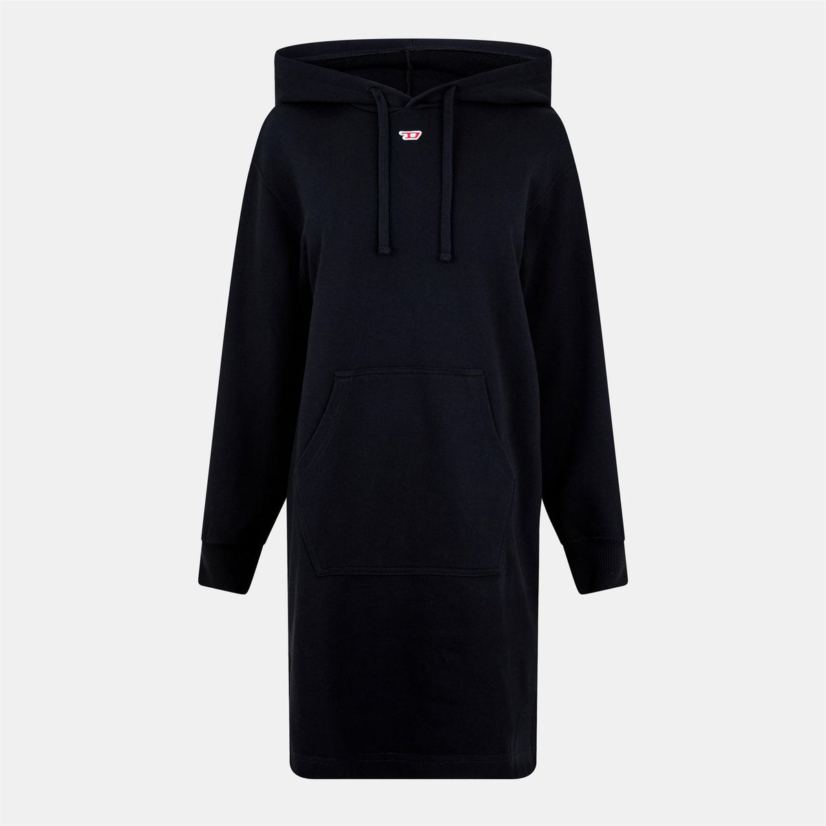 Diesel Ilse Hooded Midi Sweatshirt Dress
