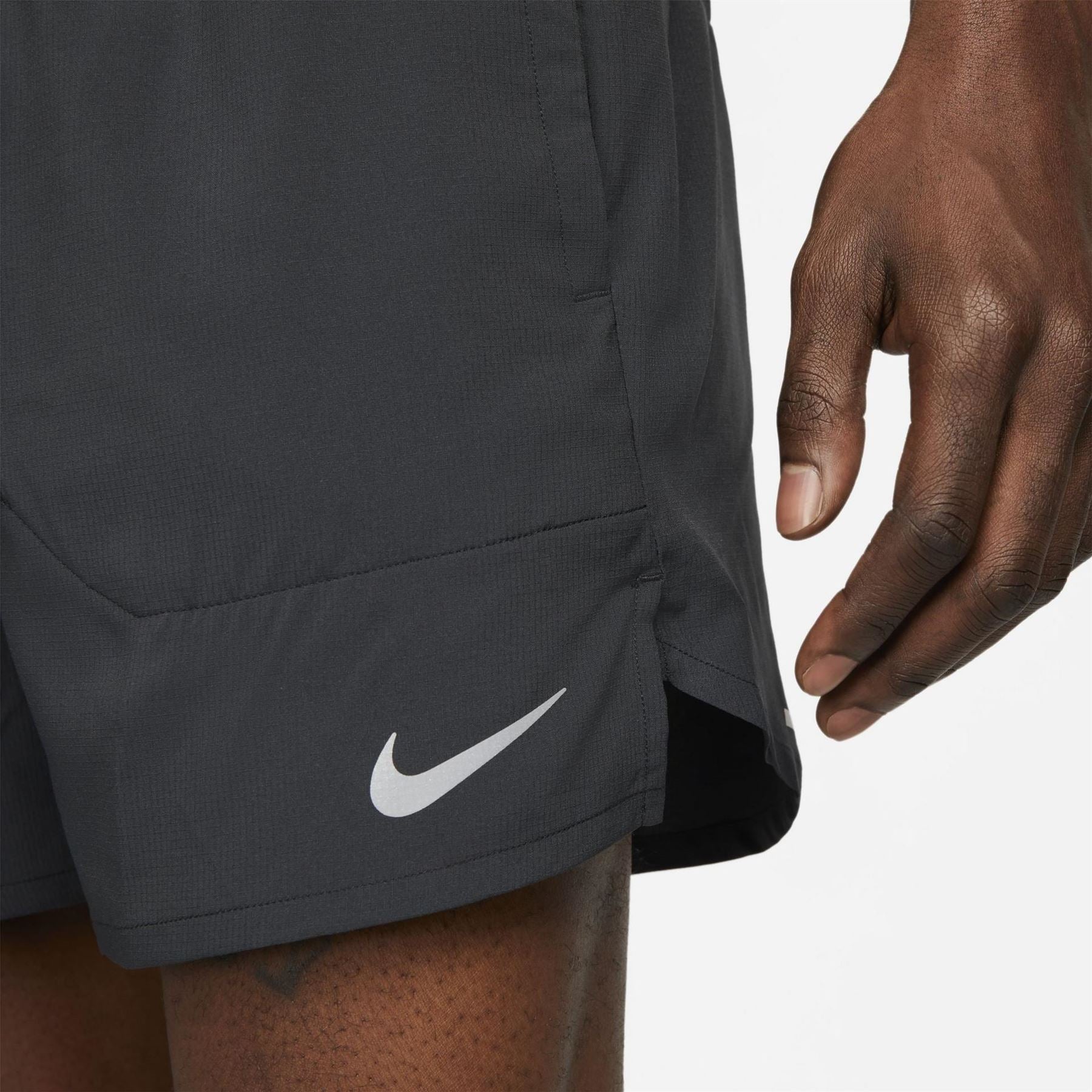 Nike Mens Stride Dri Fit 5 Brief Lined Running Shorts