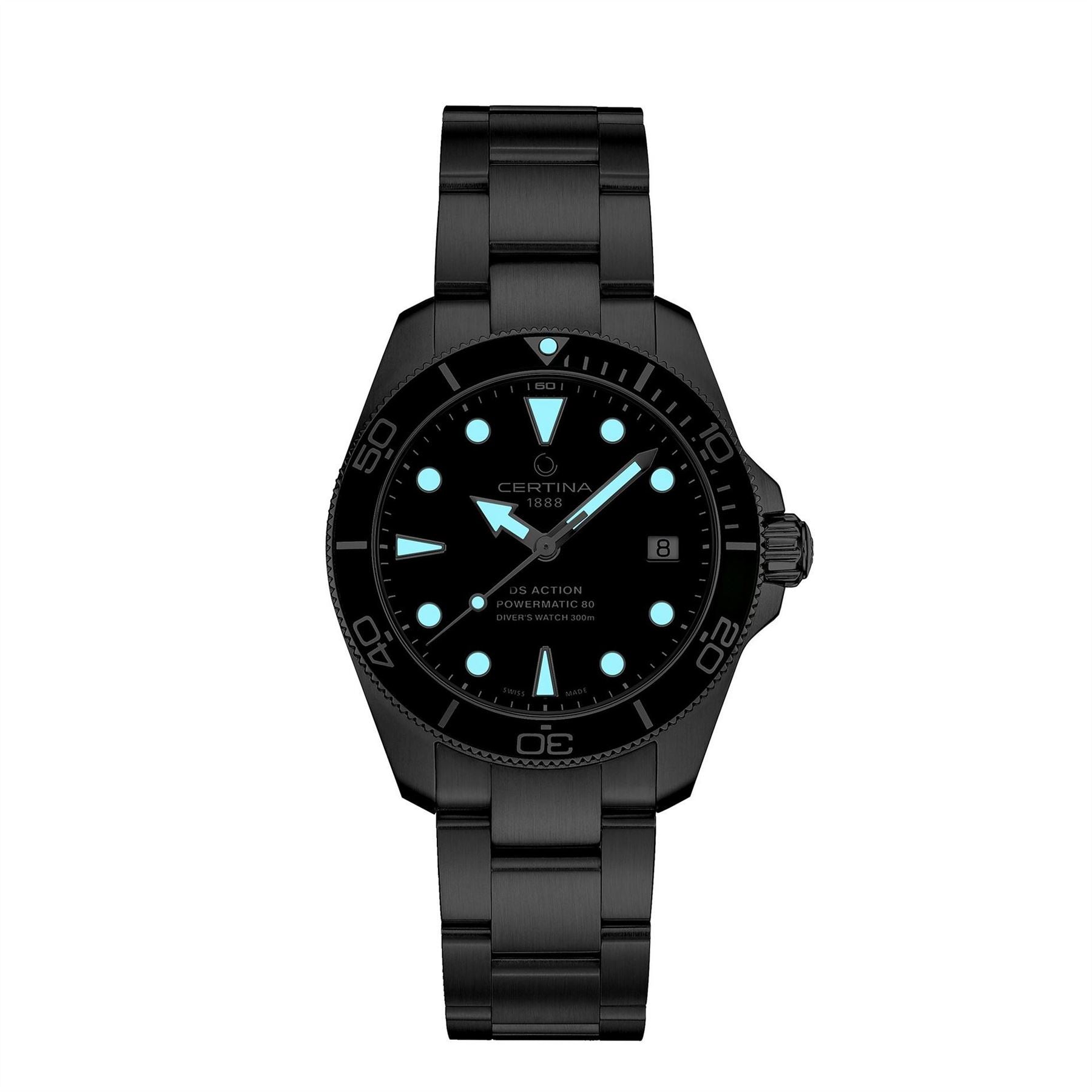 Certina Adults Action Diver 10 Auto Analogue Watch