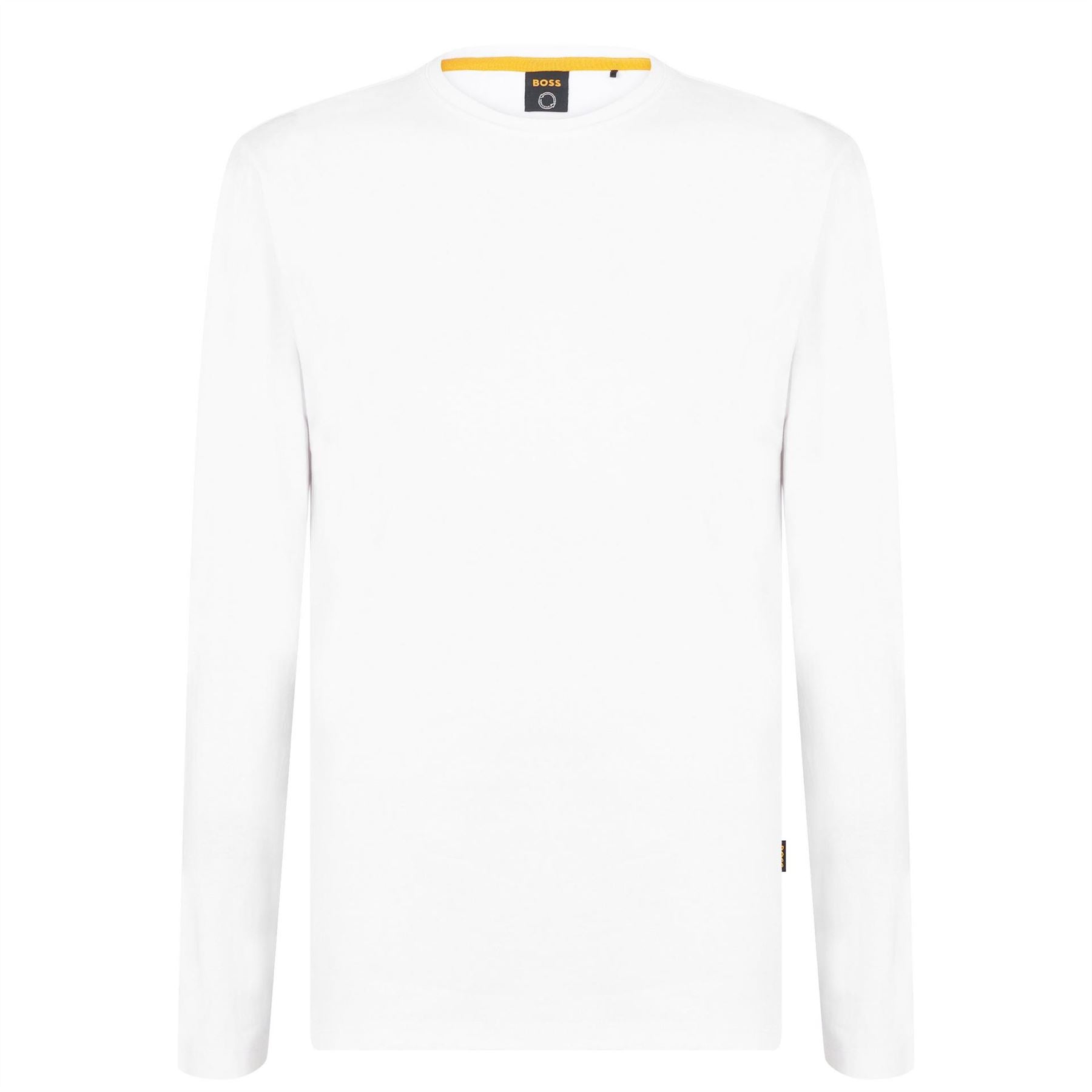 Boss Tacks Long Sleeve T-Shirt, Tonal Logo Badge