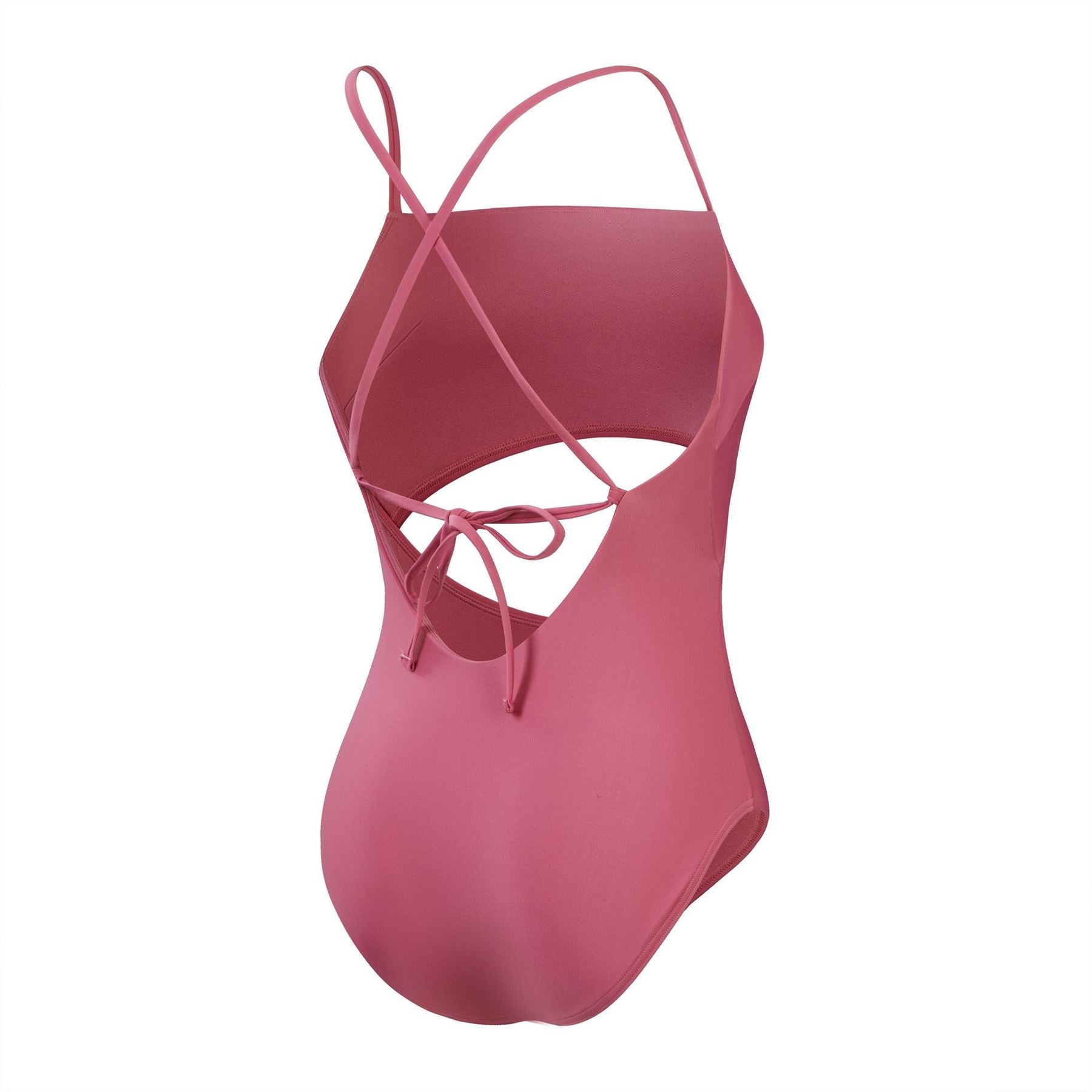 Speedo Cut-Out One-Piece Swimsuit with Tie Closure