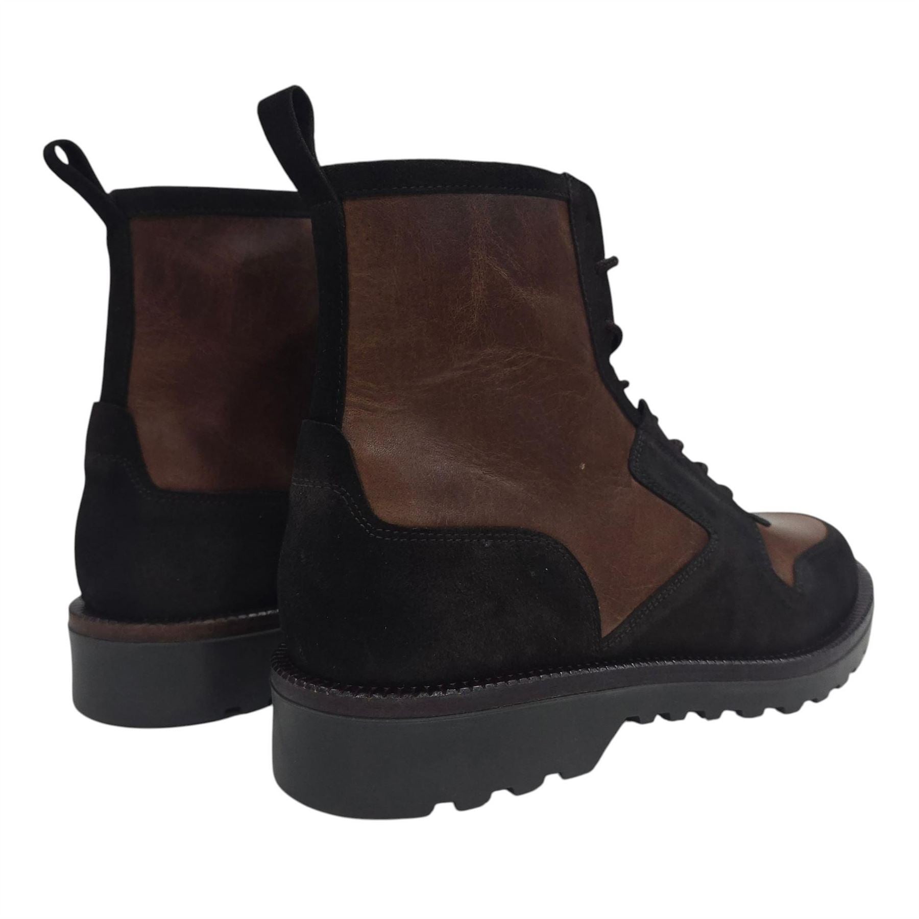 Firetrap Akashi Leather Ankle Lace Up Hiker Boots