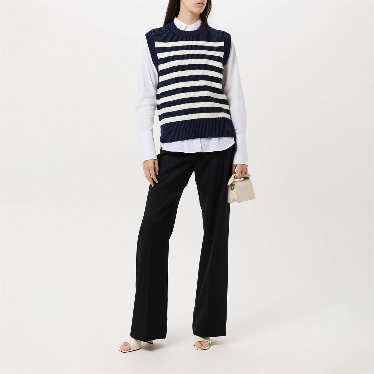 Finery Lexi Horizontal Stripe Gilet