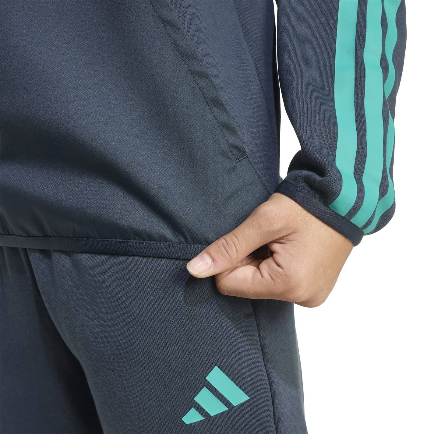 adidas Regular Fit Hooded Neck Sweatshirt