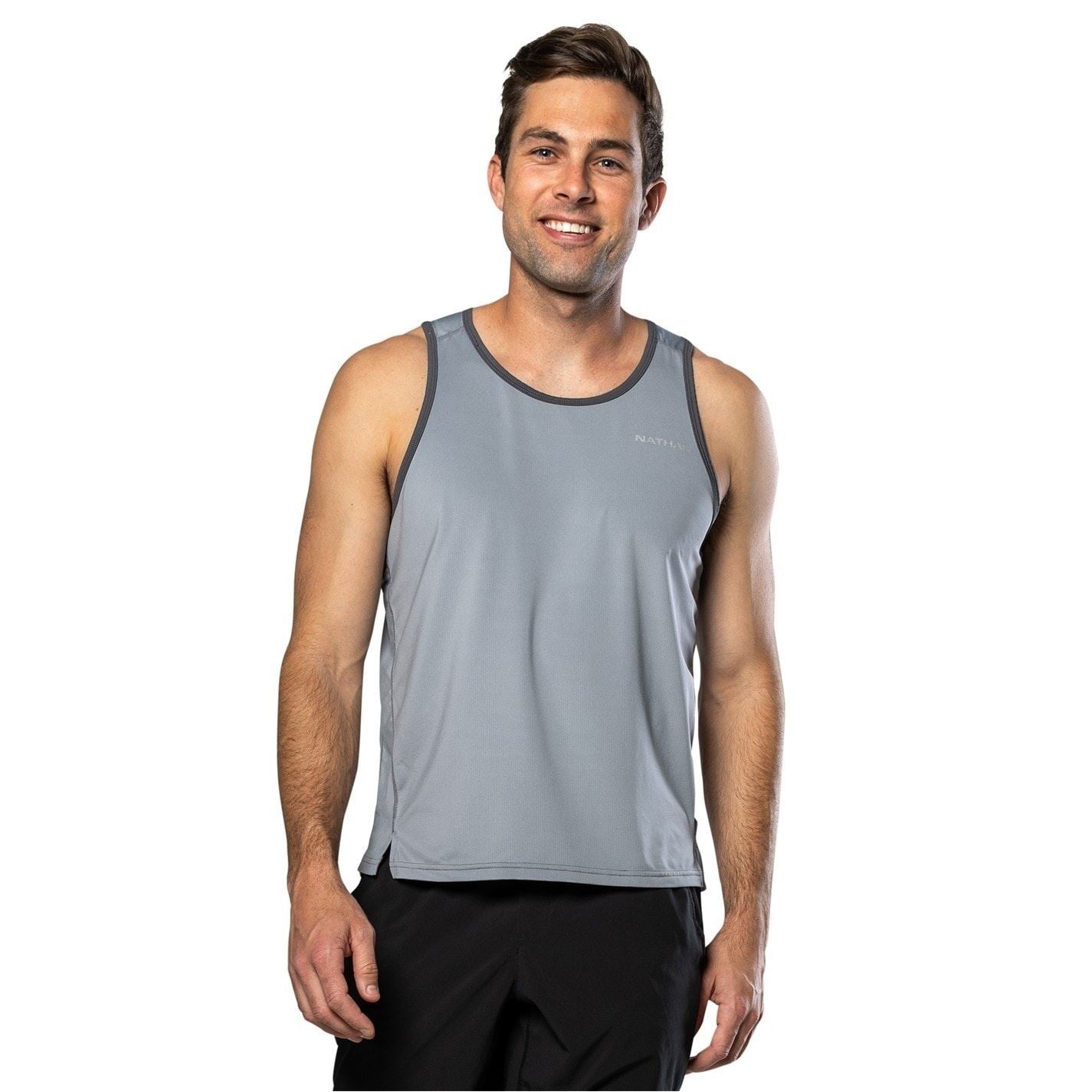Nathan Sprinter Regular Fit Scoop Neck Tank