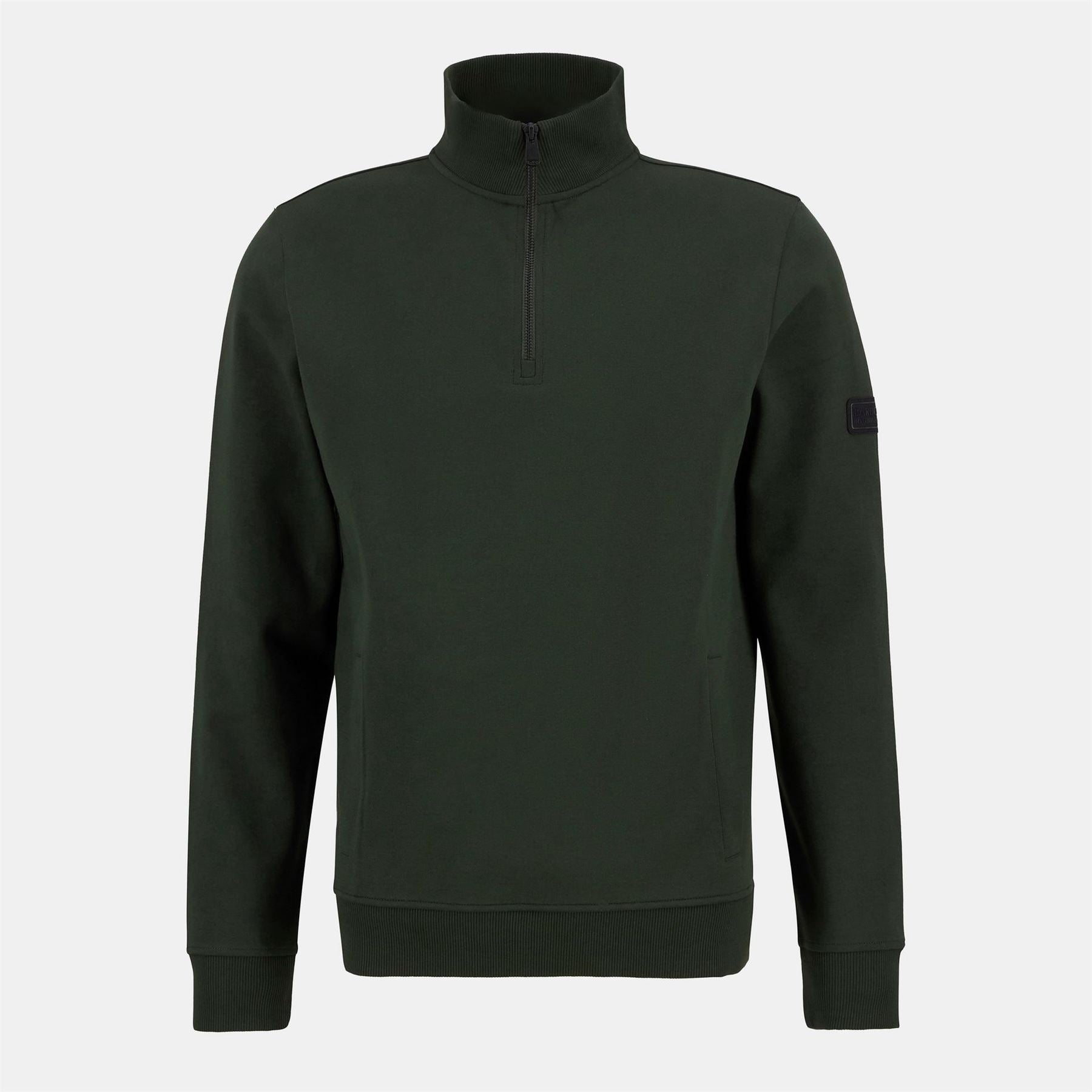 Barbour International Interlock Half Zip Sweatshirt