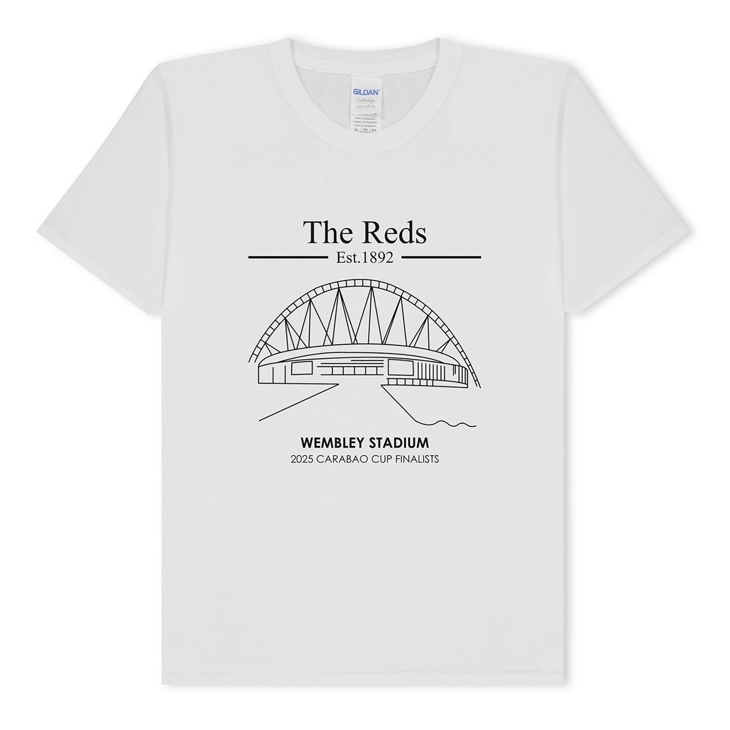 Sports Direct Mens Carabao Cup 2025 Liverpool T-Shirt