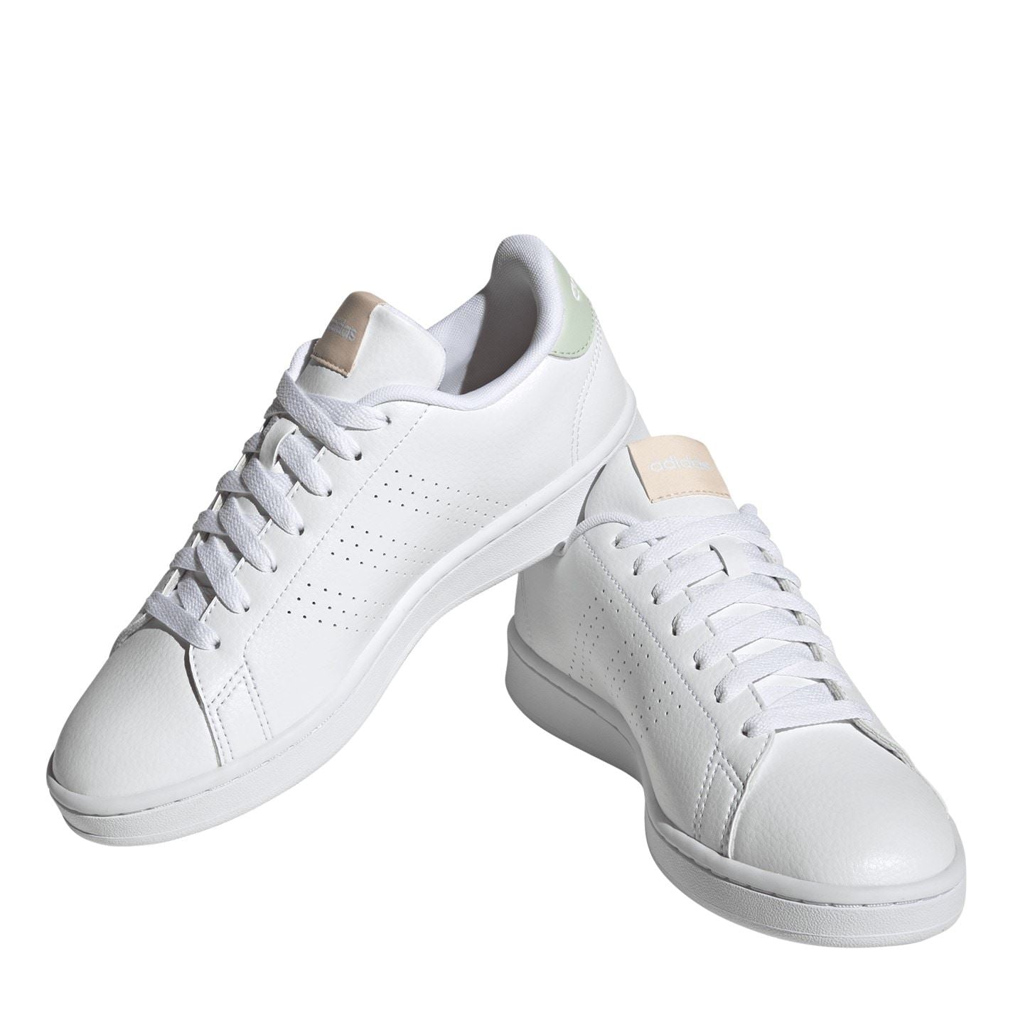 adidas Advantage Lace Up Low Top Sneakers
