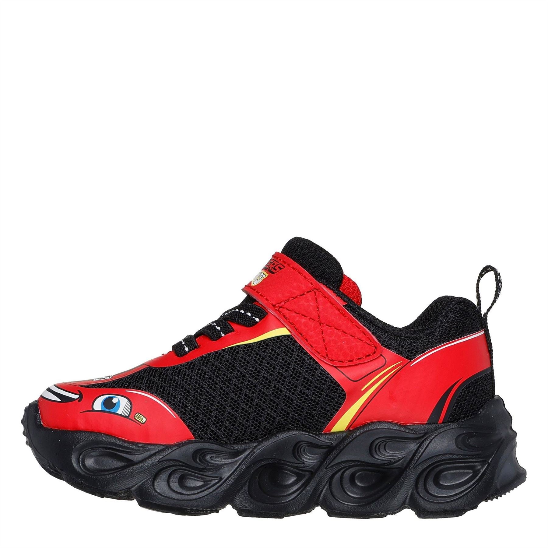 Skechers Lights Thematic Gore  And  Strap Sn Slip On Trainers Unisex Kids