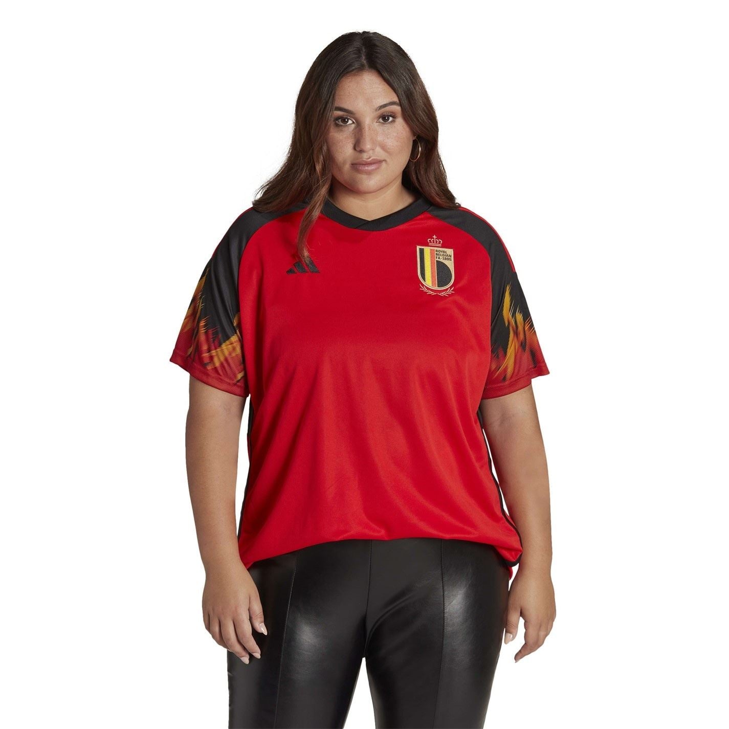 adidas Womens Belgium Home Shirt 2022