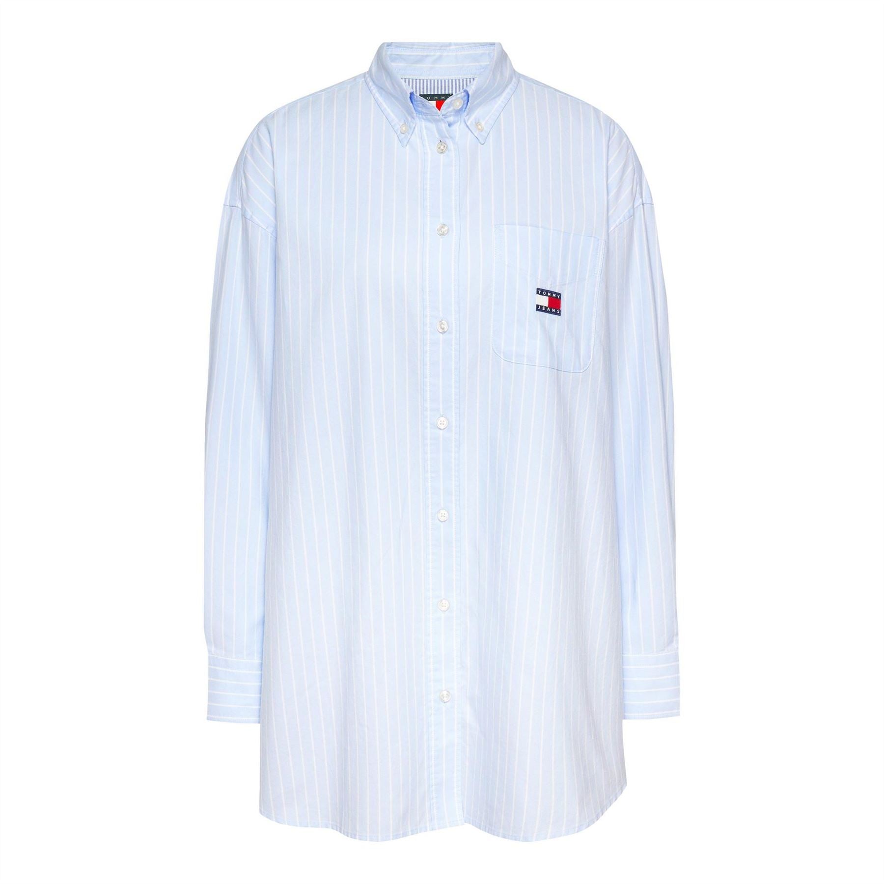 Tommy Jeans Oxford Relaxed Fit Long Sleeve Shirt