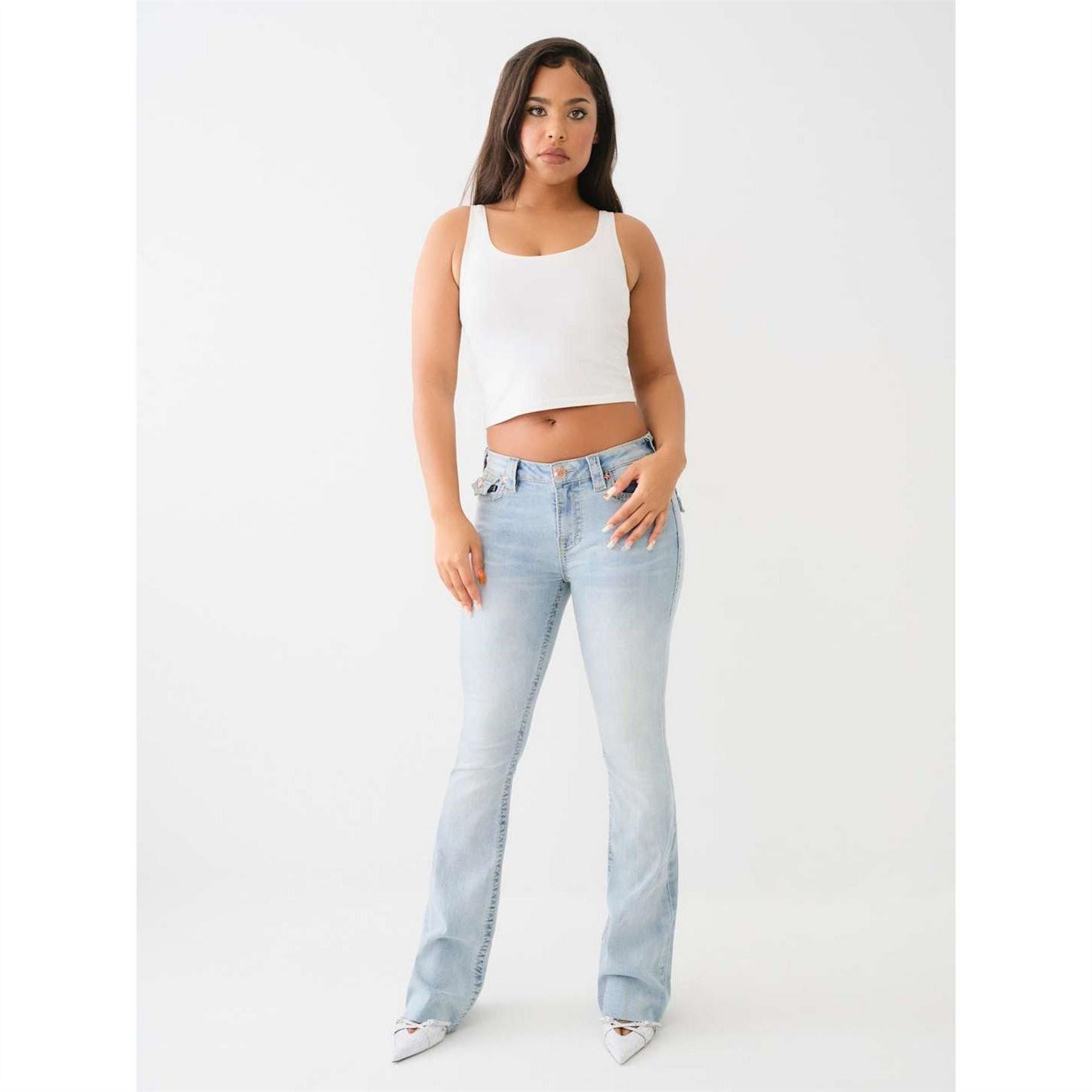 True Religion Bootcut Flared Regular Fit Jeans