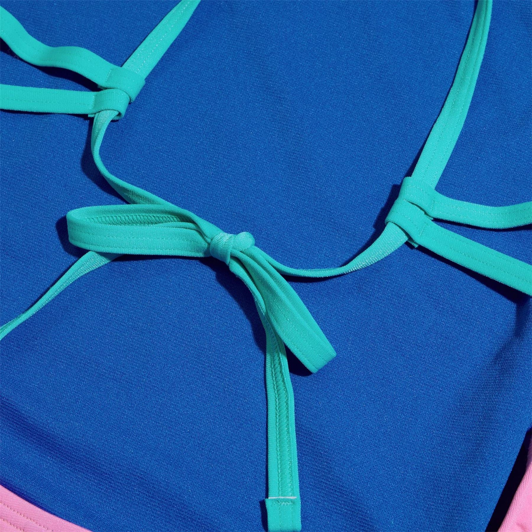Speedo Tie Back One Piece Swimsuit