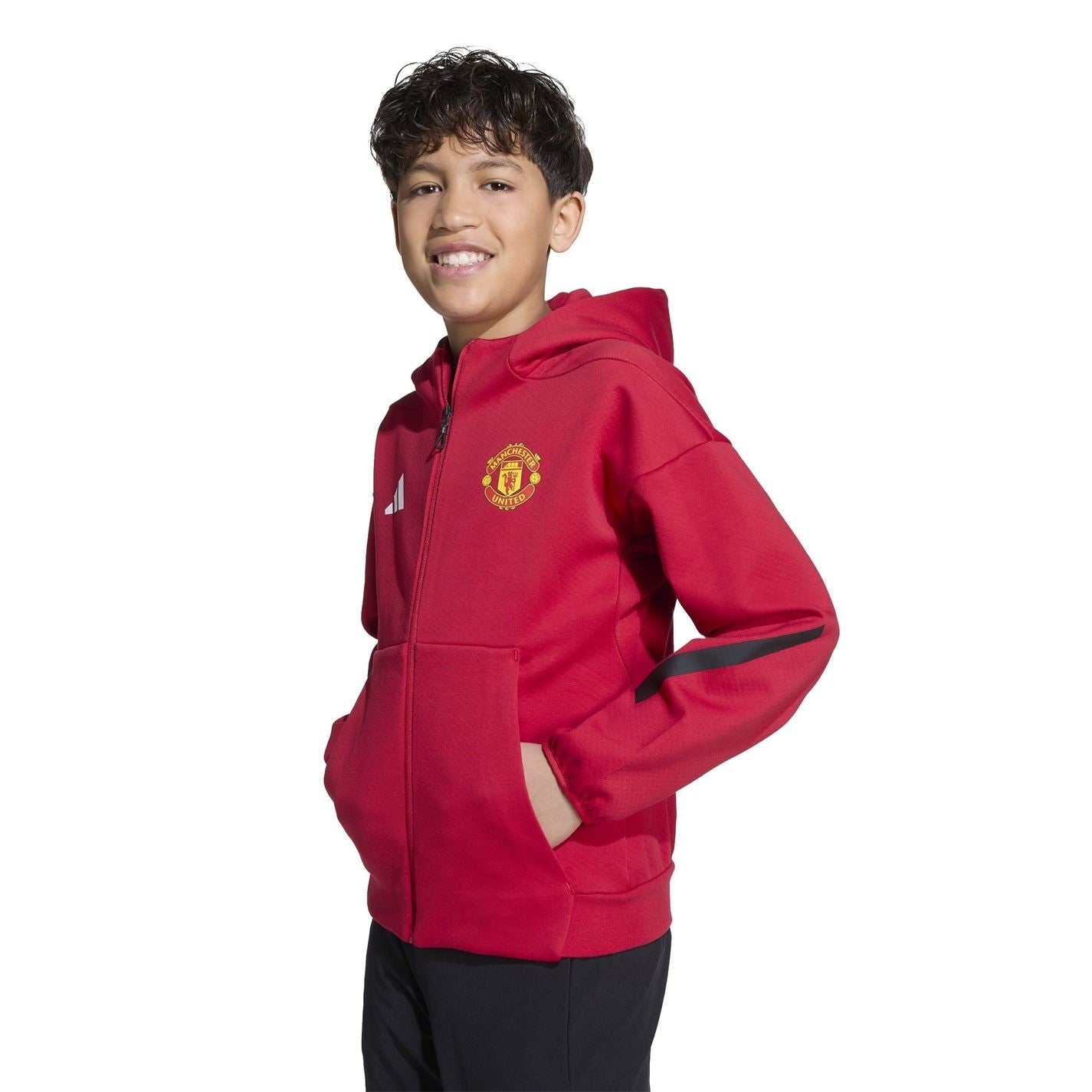 adidas Manchester United Anthem Jacket 2025 2026 Juniors