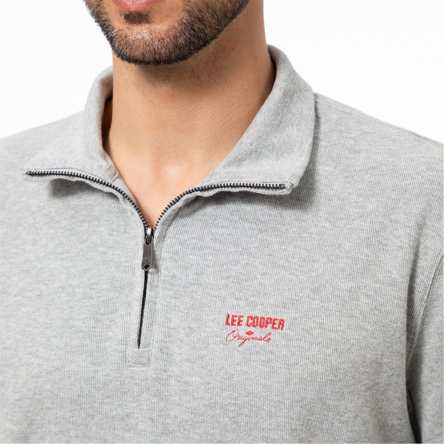 Lee Cooper C Quarter Zip Sn52