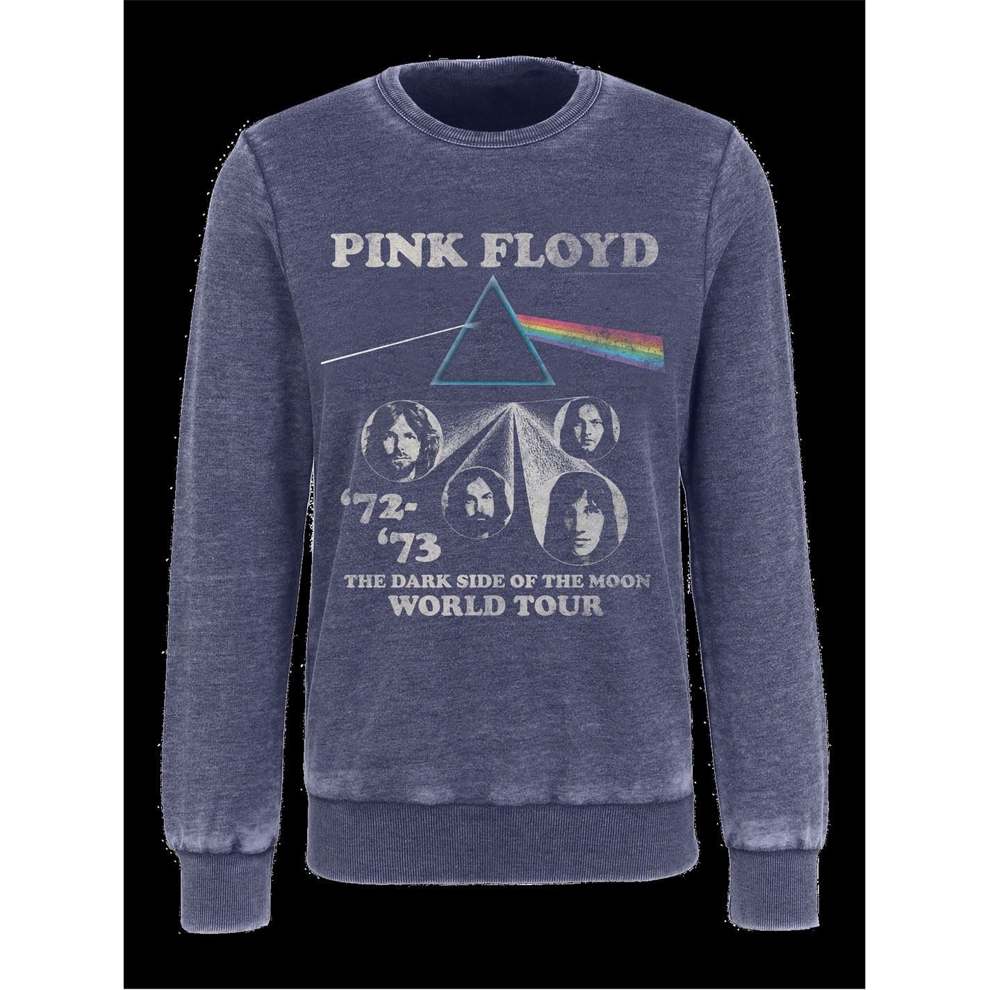 Pink Floyd Crew Neck Long Sleeve Regular Fit Sweatshirt