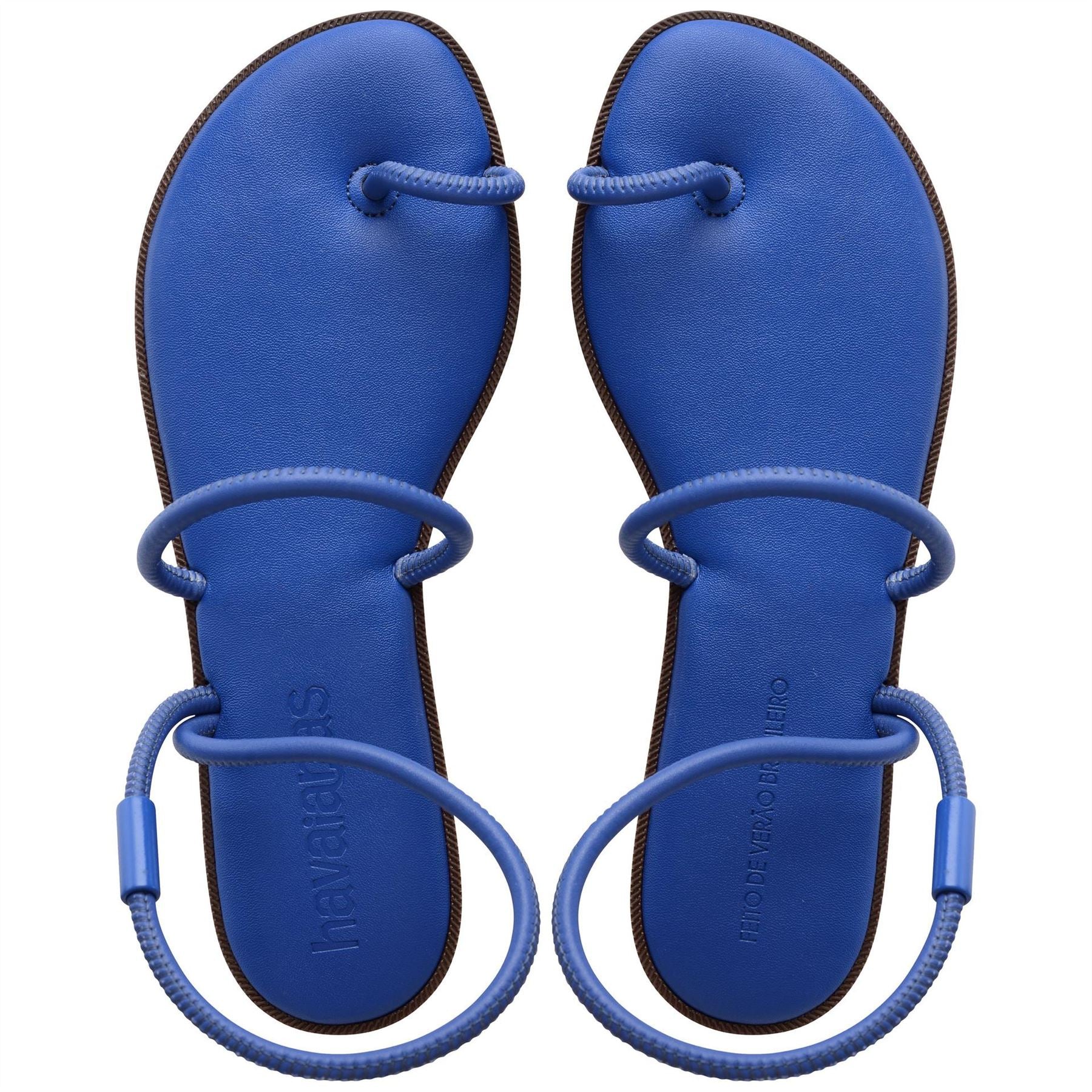 Havaianas Una Solid Patterned Thong Toe Flat Sandals